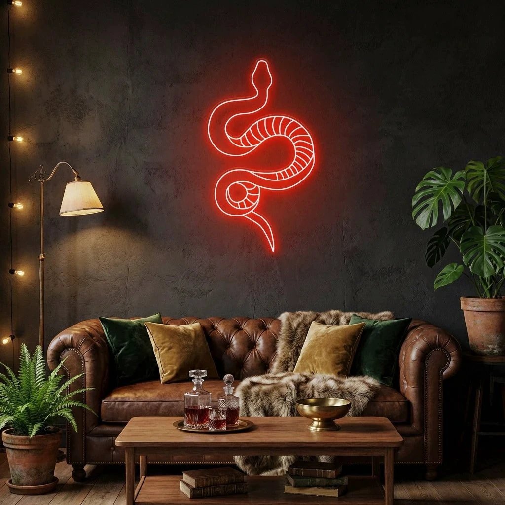 Snake Led Neon Sign Light