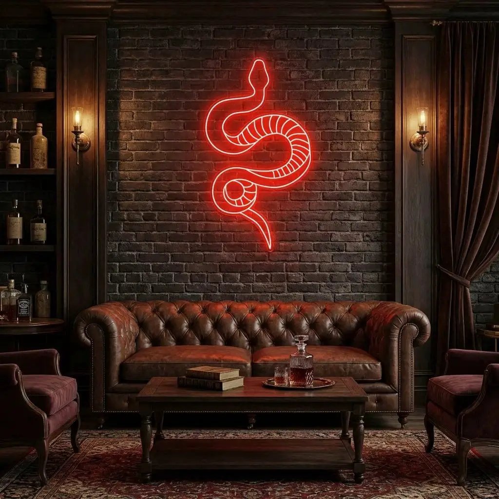 Snake Led Neon Sign Light
