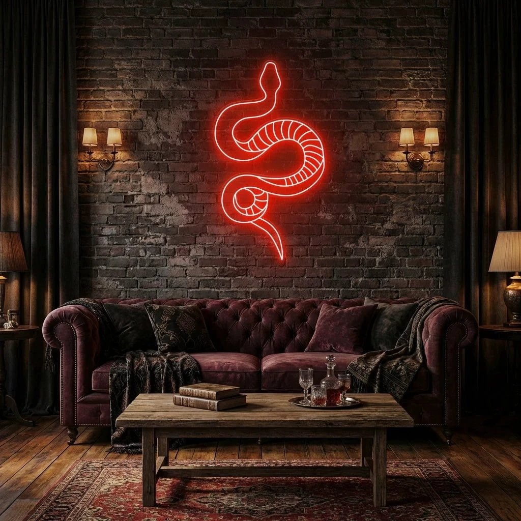 Snake Led Neon Sign Light