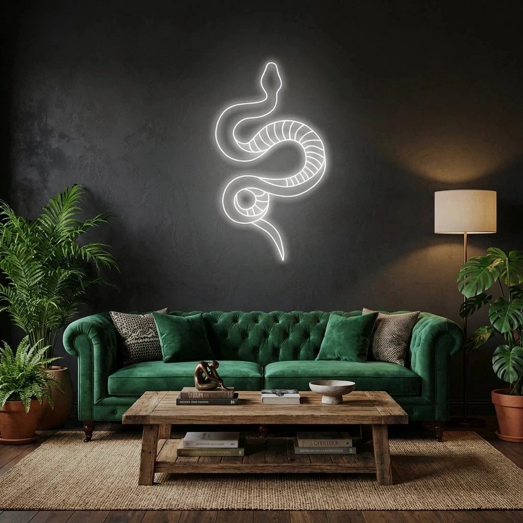 Snake Led Neon Sign Light