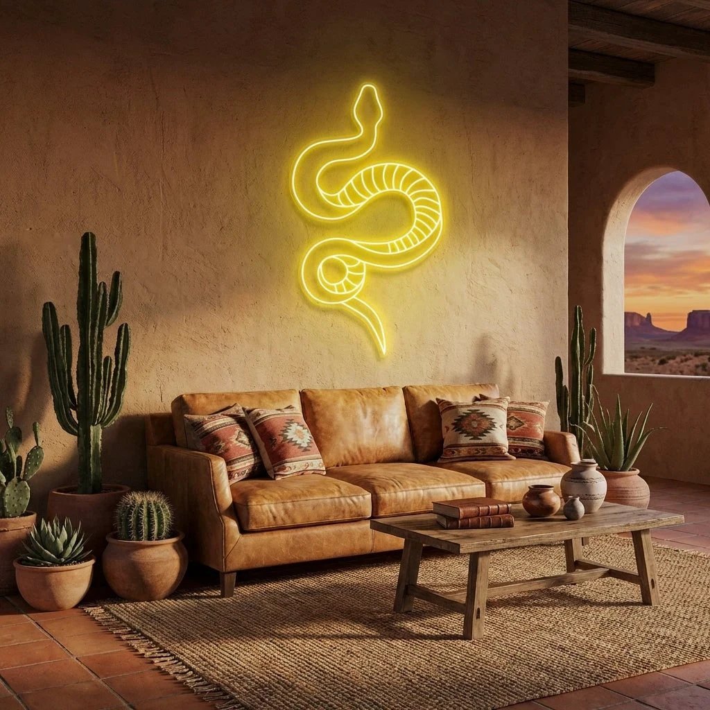 Snake Led Neon Sign Light