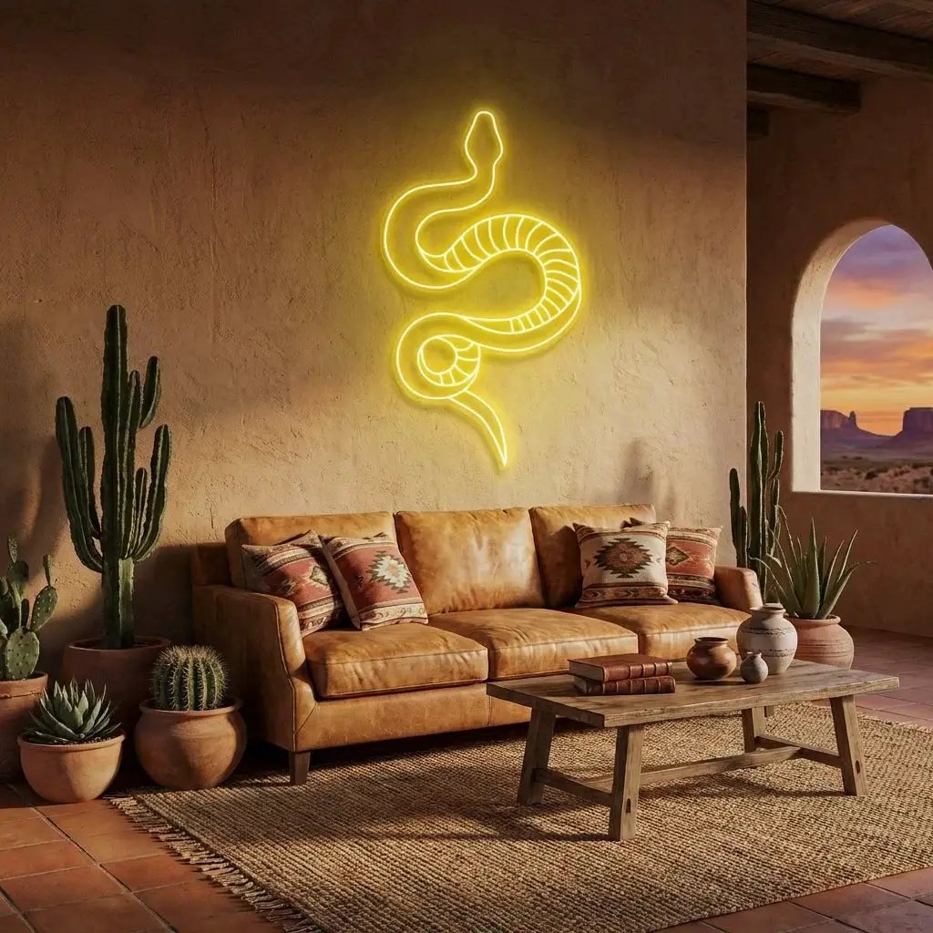 Snake Led Neon Sign Light