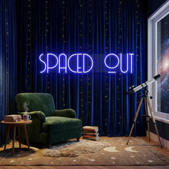 Spaced Out Led Neon Sign Light