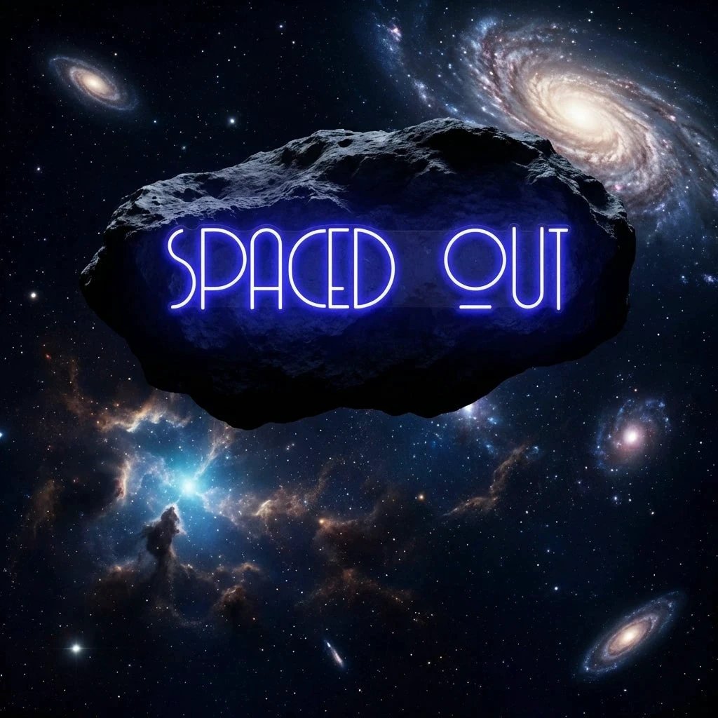 Spaced Out Led Neon Sign Light