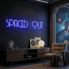 Spaced Out Led Neon Sign Light