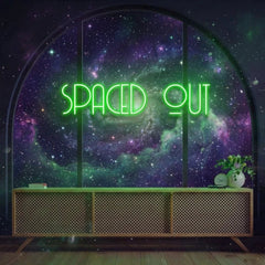 Spaced Out Led Neon Sign Light