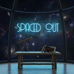 Spaced Out Led Neon Sign Light