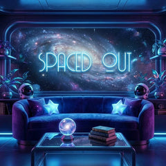 Spaced Out Led Neon Sign Light