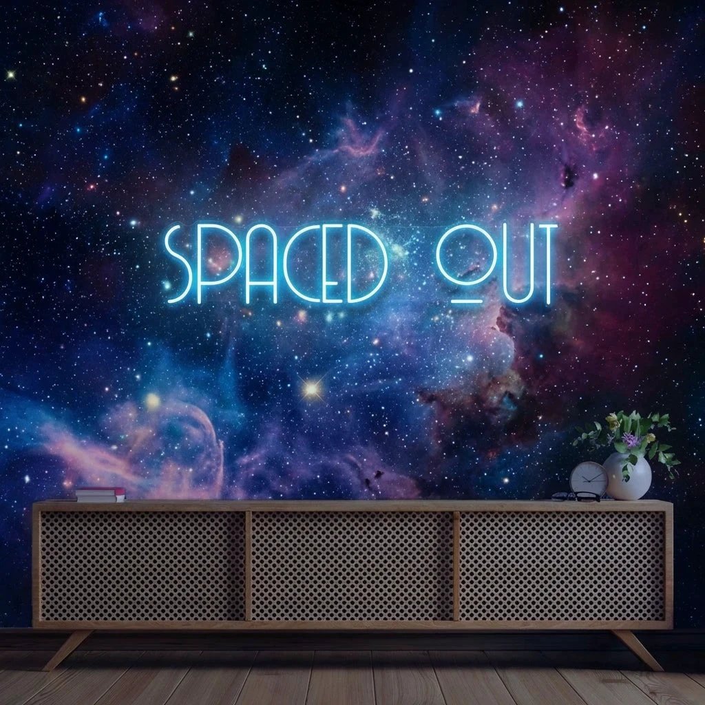 Spaced Out Led Neon Sign Light