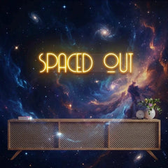 Spaced Out Led Neon Sign Light