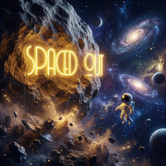 Spaced Out Led Neon Sign Light