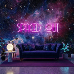 Spaced Out Led Neon Sign Light
