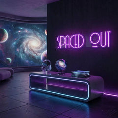 Spaced Out Led Neon Sign Light