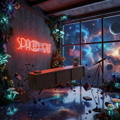 Spaced Out Led Neon Sign Light