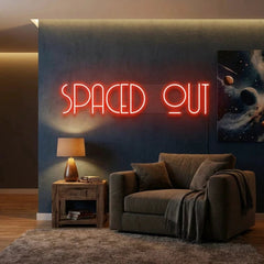 Spaced Out Led Neon Sign Light