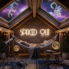 Spaced Out Led Neon Sign Light