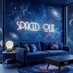 Spaced Out Led Neon Sign Light