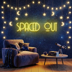 Spaced Out Led Neon Sign Light