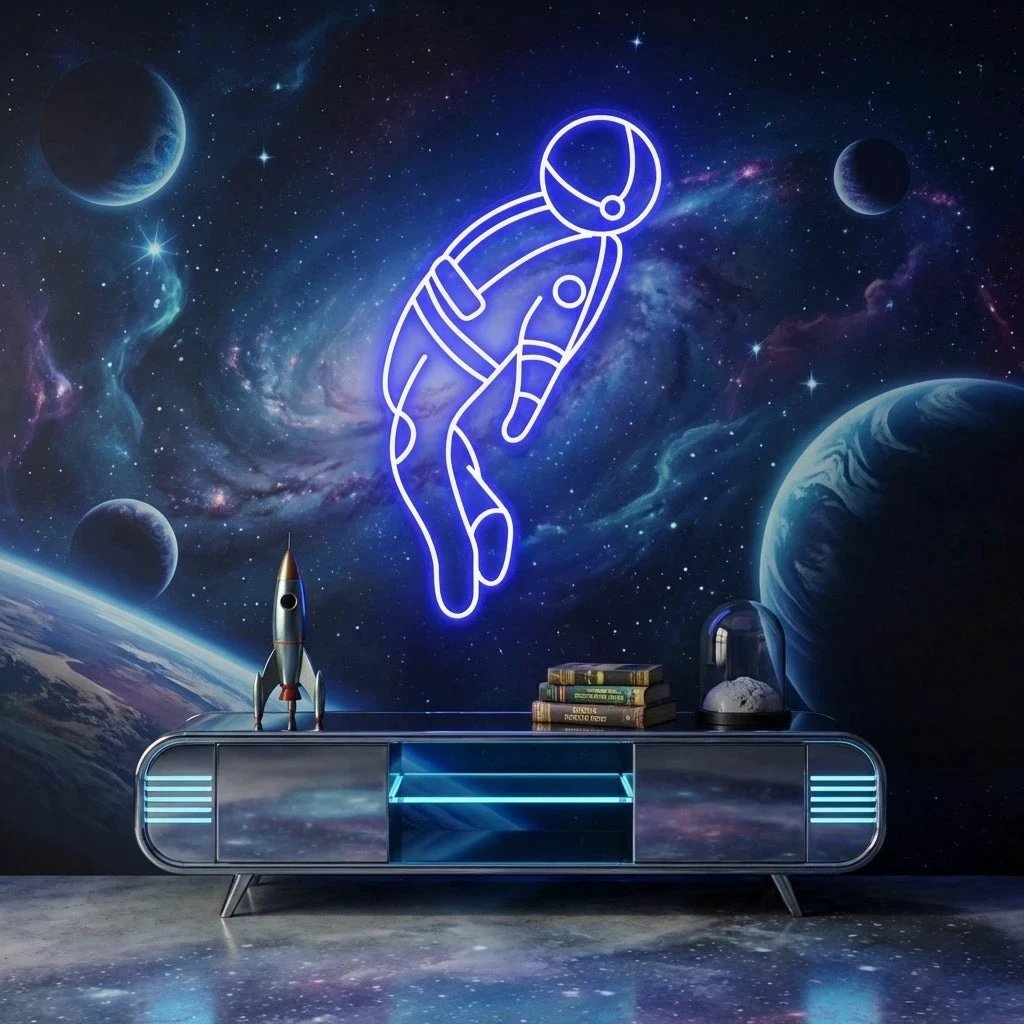 Spaceman Led Neon Sign Light