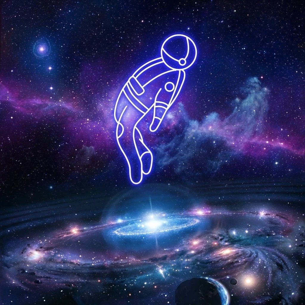 Spaceman Led Neon Sign Light