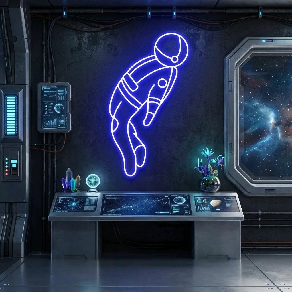 Spaceman Led Neon Sign Light