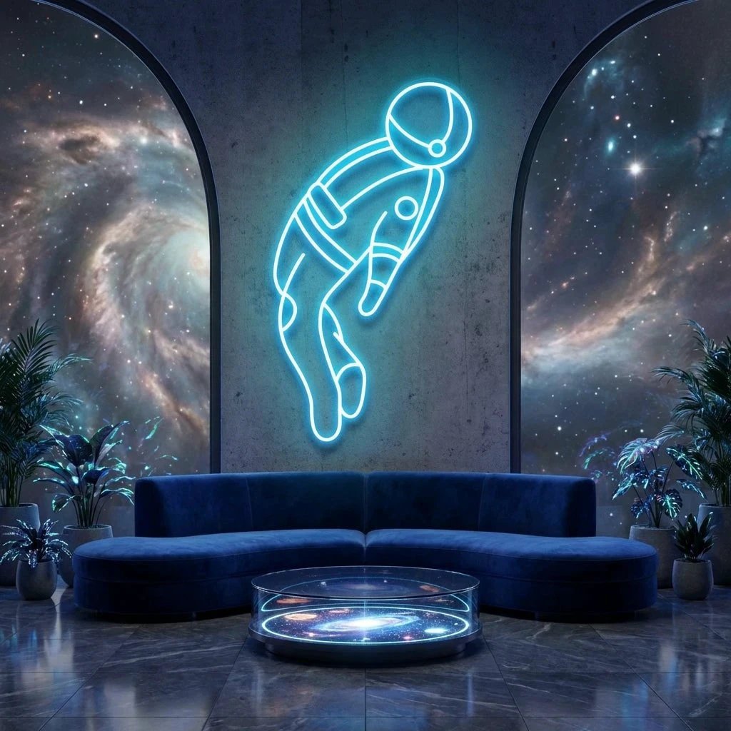 Spaceman Led Neon Sign Light
