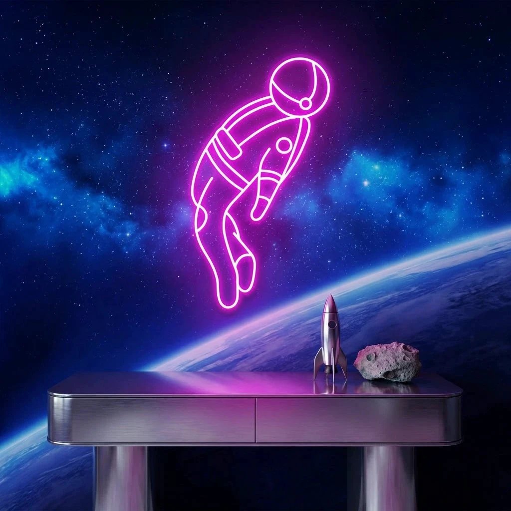 Spaceman Led Neon Sign Light
