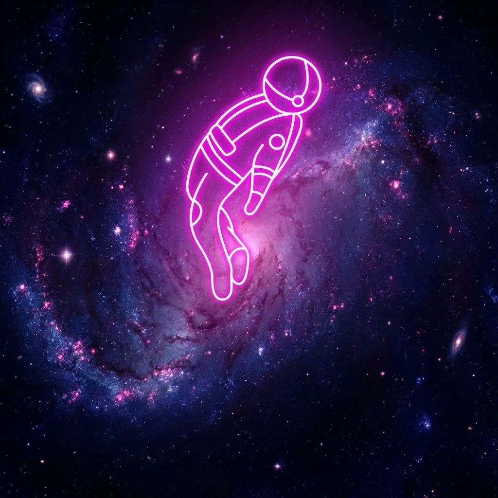 Spaceman Led Neon Sign Light