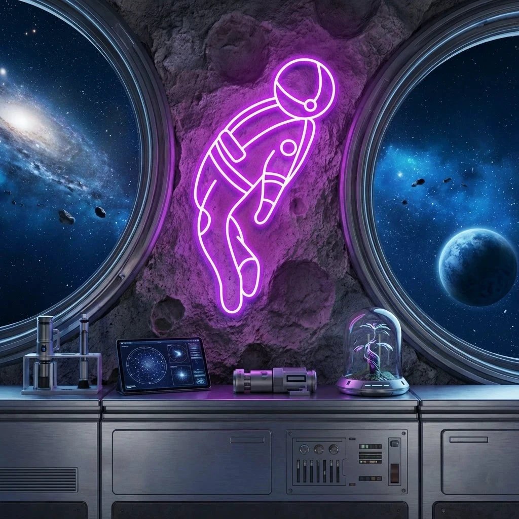 Spaceman Led Neon Sign Light
