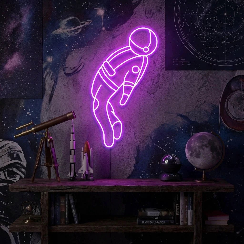 Spaceman Led Neon Sign Light