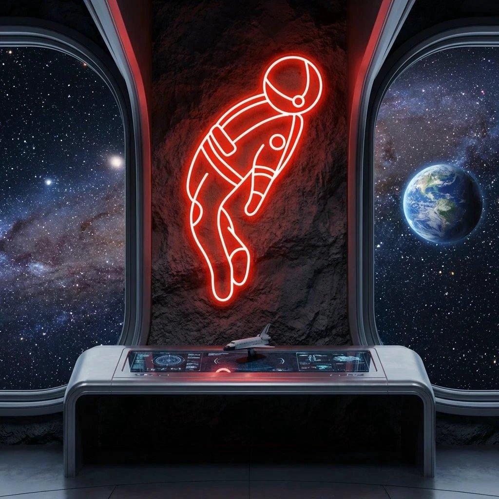 Spaceman Led Neon Sign Light