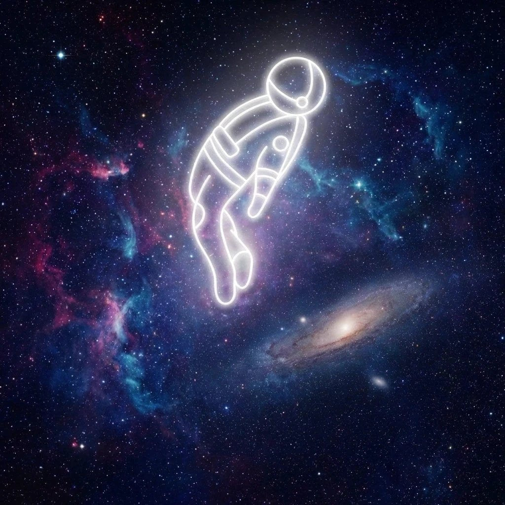 Spaceman Led Neon Sign Light
