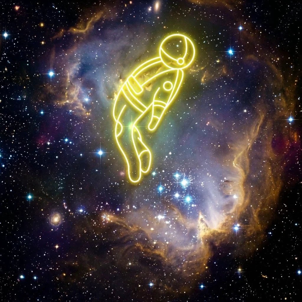 Spaceman Led Neon Sign Light