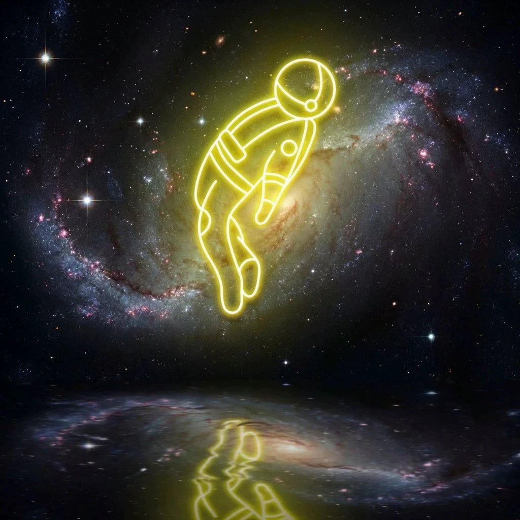 Spaceman Led Neon Sign Light