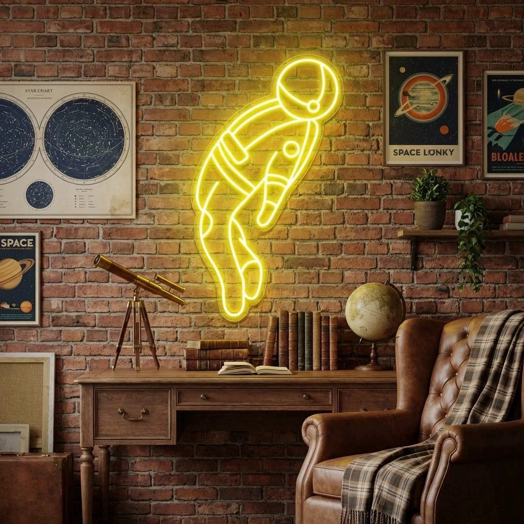 Spaceman Led Neon Sign Light