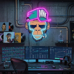 Spoiled Monkey Neon Sign x Acrylic Artwork