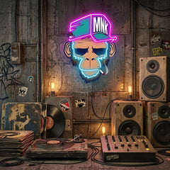 Spoiled Monkey Neon Sign x Acrylic Artwork