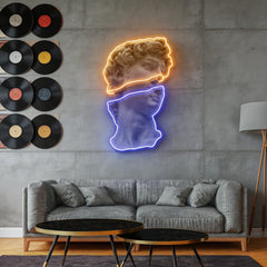 Statue of David Led Neon Acrylic Artwork