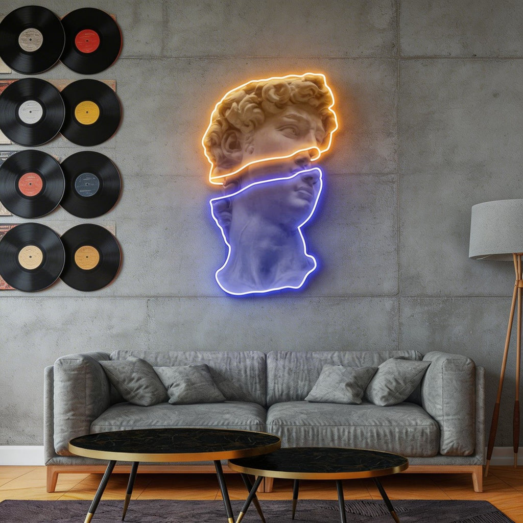 Statue of David Led Neon Acrylic Artwork