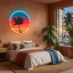 Sunset Retro Artwork Led Neon Sign Light