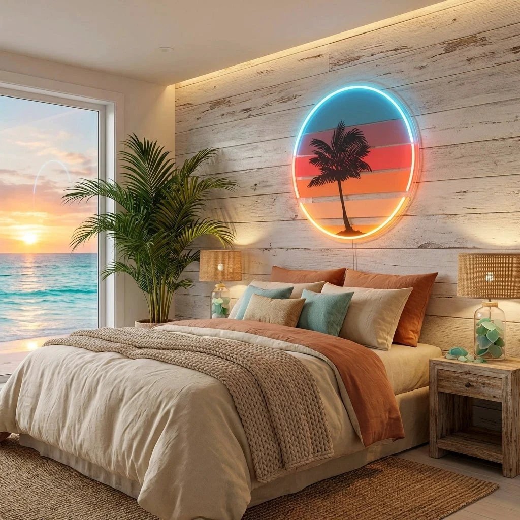 Sunset Retro Artwork Led Neon Sign Light