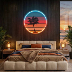 Sunset Retro Artwork Led Neon Sign Light