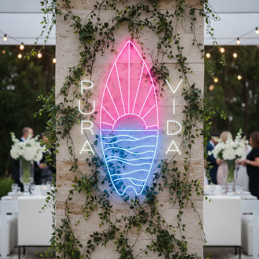 Custom Surfboard Led Neon Sign Led Light Men Gift - VN03 - Customneonstudio