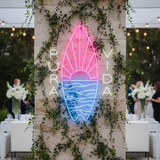 Custom Surfboard Led Neon Sign Led Light Men Gift - VN03 - Customneonstudio