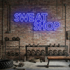 Sweat Shop Led Neon Sign Light