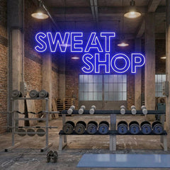 Sweat Shop Led Neon Sign Light