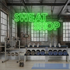 Sweat Shop Led Neon Sign Light