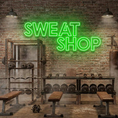 Sweat Shop Led Neon Sign Light