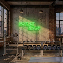 Sweat Shop Led Neon Sign Light