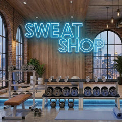 Sweat Shop Led Neon Sign Light